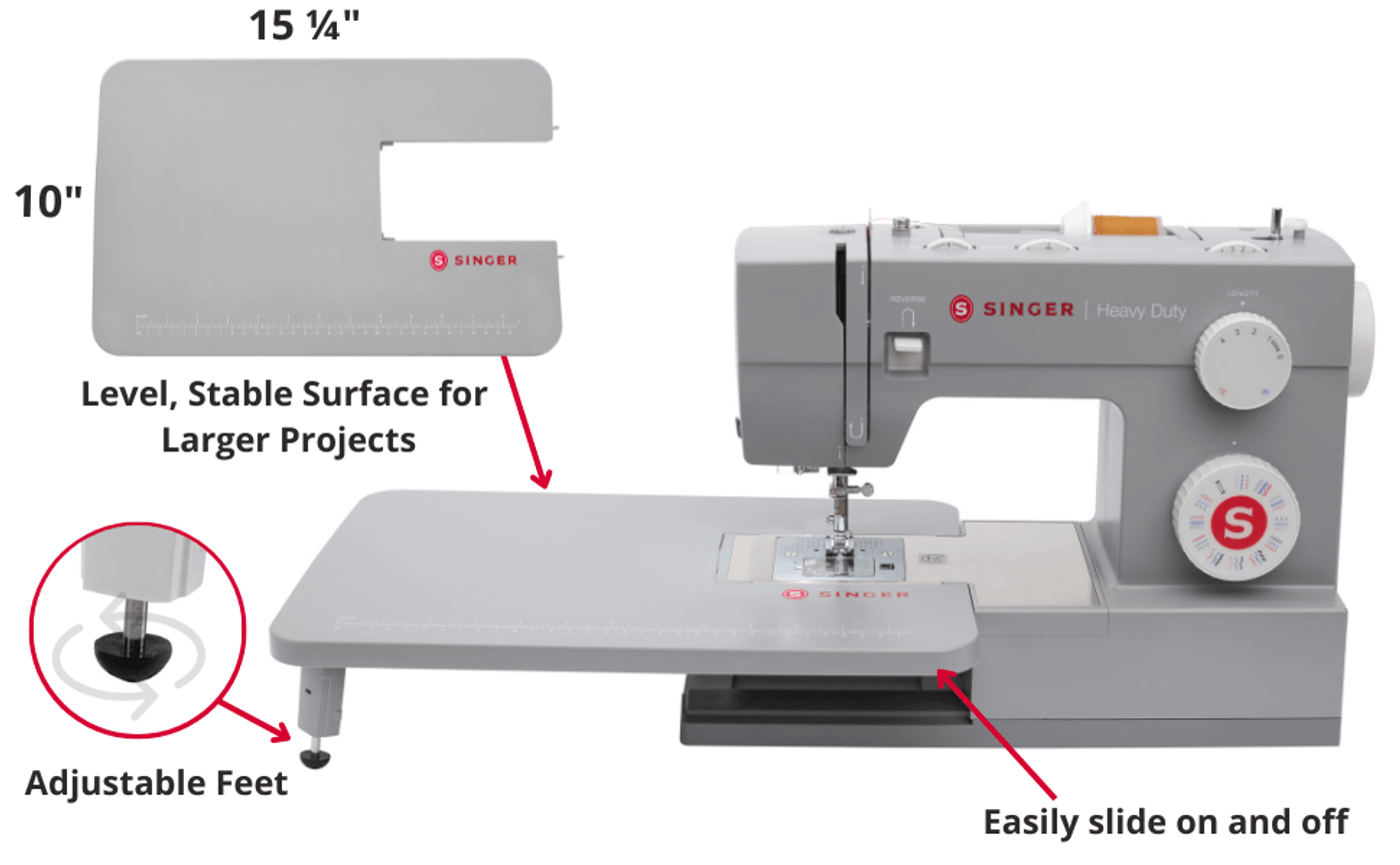 Singer Extension Tables for Heavy-Duty Sewing Machines - SINGER®